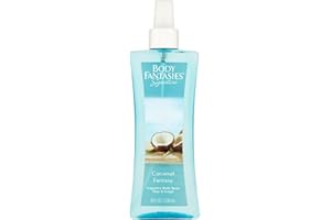 Body Fantasies Signature Coconut Fantasy by Parfums De Coeur Body Spray 8 oz for Women