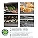 Cooling Rack 304(18/8) Stainless Steel fits Half Sheet Pan for Roasting Baking Cooking Grilling Use as Drainer Dehydration Hot Pot Trivet Rust-Resistant