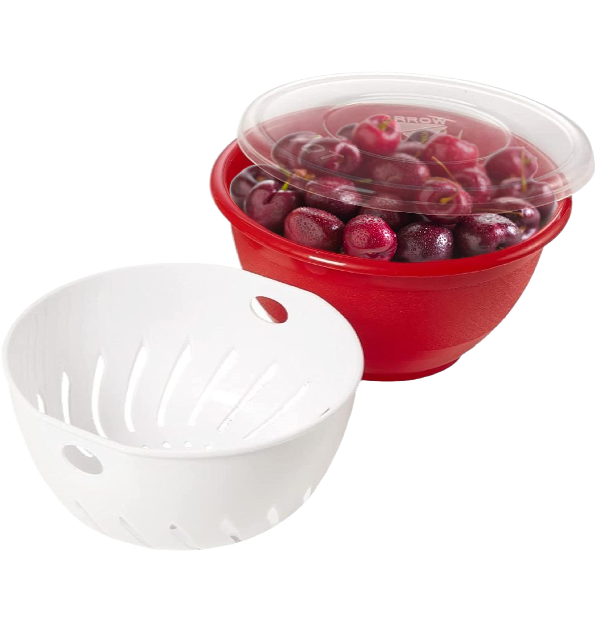 Arrow Home Products Multifunction Berry Bowl and Colander Set