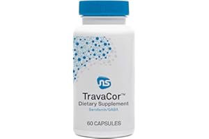 NeuroScience Mood Support Supplement - TravaCor - L Theanine Supplement with 5-HTP & More to Help Soothe Stress, Encourage Calm Sleep & Aid Healthy GABA Activity (60 Capsules)
