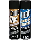 Maxima Racing Oils MA-BCC-WAX Chain Wax Basic Chain Care Aerosol Combo Kit, 29 fl. oz