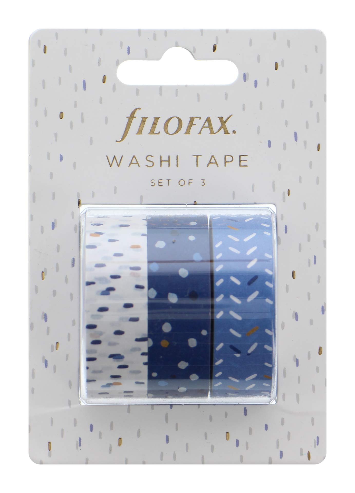 Filofax Washi Tape Set - Indigo