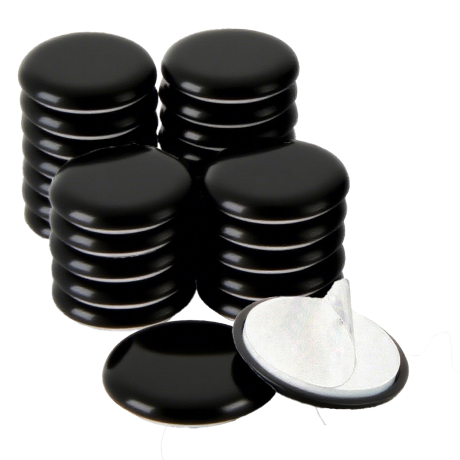 Furniture Sliders, 12Pcs Furniture Sliders for Heavy Items, 2inch Washing Machine Sliders Furniture Moving Pads, Easy Sliders Furniture Gliders for Carpet, Hard Wood Floors, Sofa (Black, 2")