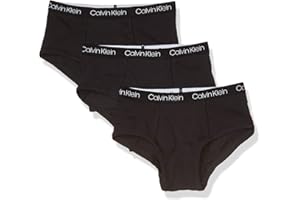 Calvin Klein Boys' Little Modern Cotton Assorted Briefs Underwear 3 Pack