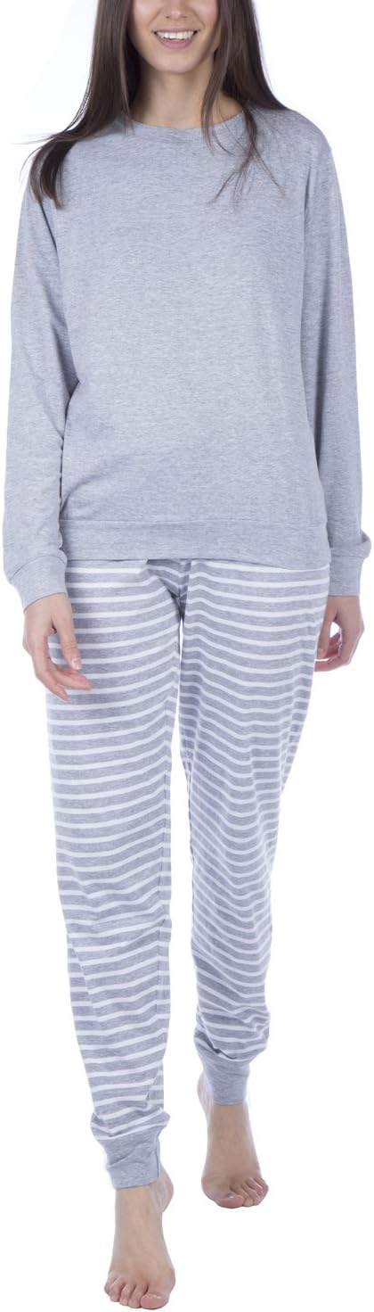 Ladies Soft Cotton Jogging Style Pyjama Set