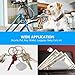Apsung Key Finder, Wireless Anti-Lost Tracker, Anything Finder Wallet Bags Pet, Nut 3 Mini Locator App Control Smartphones.