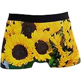 ZZKKO Stretchy Fashion Men's Underwear Boxer Briefs Breathable Summer Sports