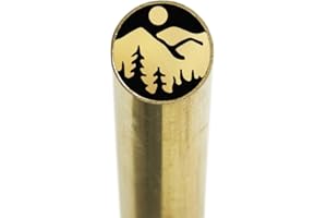 MOSAUS Mosaic Pin for Knife | Decorative Brass Heavy Duty Knife Handle Pins for Fixed Blade Knives | Handmade Pocket Knife Pins Tools