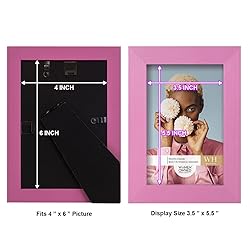 Renditions Gallery 4x6 inch Picture Frame Modern