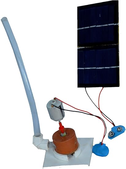 JUNIOR SCIENTIST Solar Submersible Pump Science Fair Model Stem Activity Set Kits for Kids Science Adventure