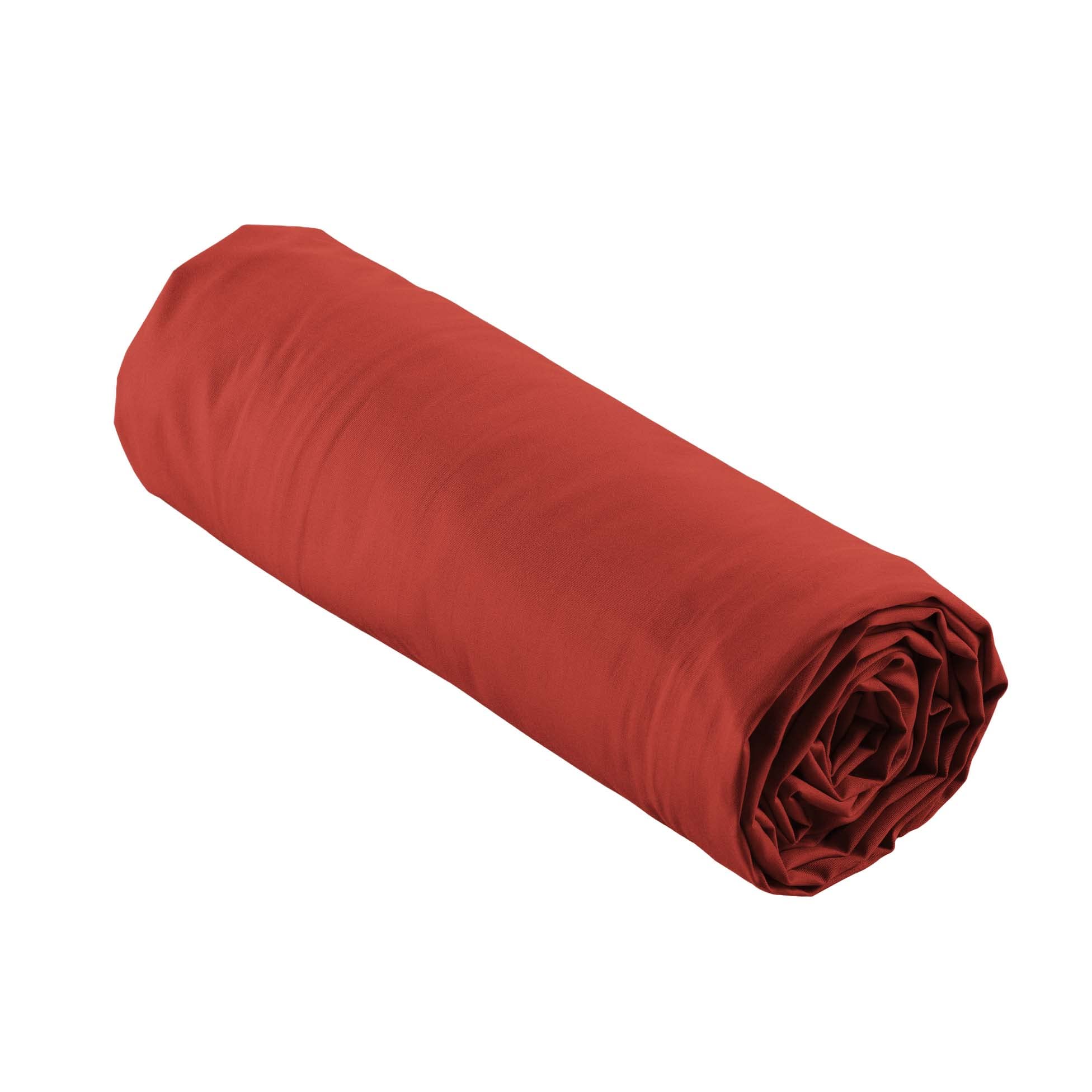 douceur d'intérieur, Percale Cotton Percale Fitted Sheet 180 x 200 cm — image 1