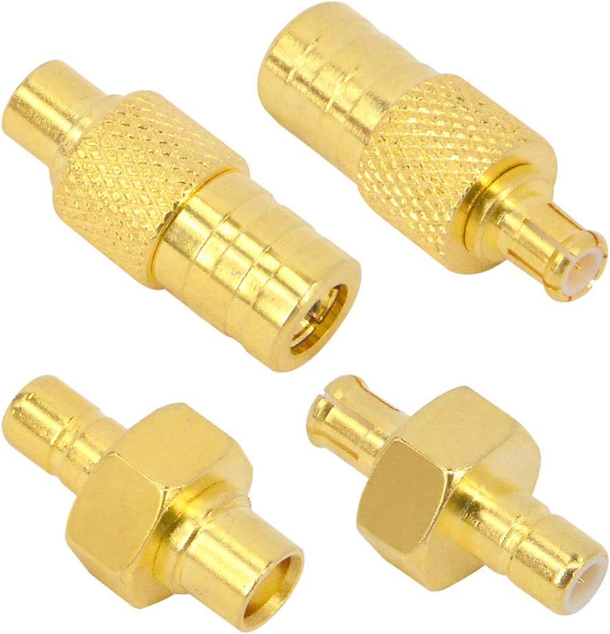 YILIANDUO DBA Car Aerial Adapter SMB to MCX Kit RF Adapter Connectors MCX Male Female to SMB Male Female for DAB+ Car Aerial Radio Kenwood Alpine JVC Pioneer Clarion (4pcs SMB to MCX connector) - Image 5