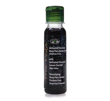 just veda charcoal face wash