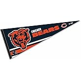 Chicago Bears Pennant Banner Flag