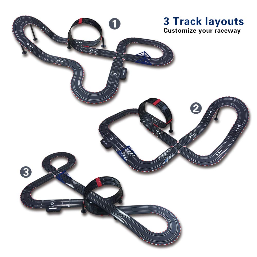 AGM MASTECH Slot car Set with Racing Assistant APP No.ASR-05 1:43 Scale