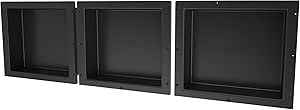 Tile Redi Niche Recessed Triple Shower Wall Shelf, 16-in W x 34-in H x 4-in D RNT1620D-14 at
