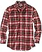 Carhartt Men's Tall Hubbard Long Sleeve Plaid Shirt