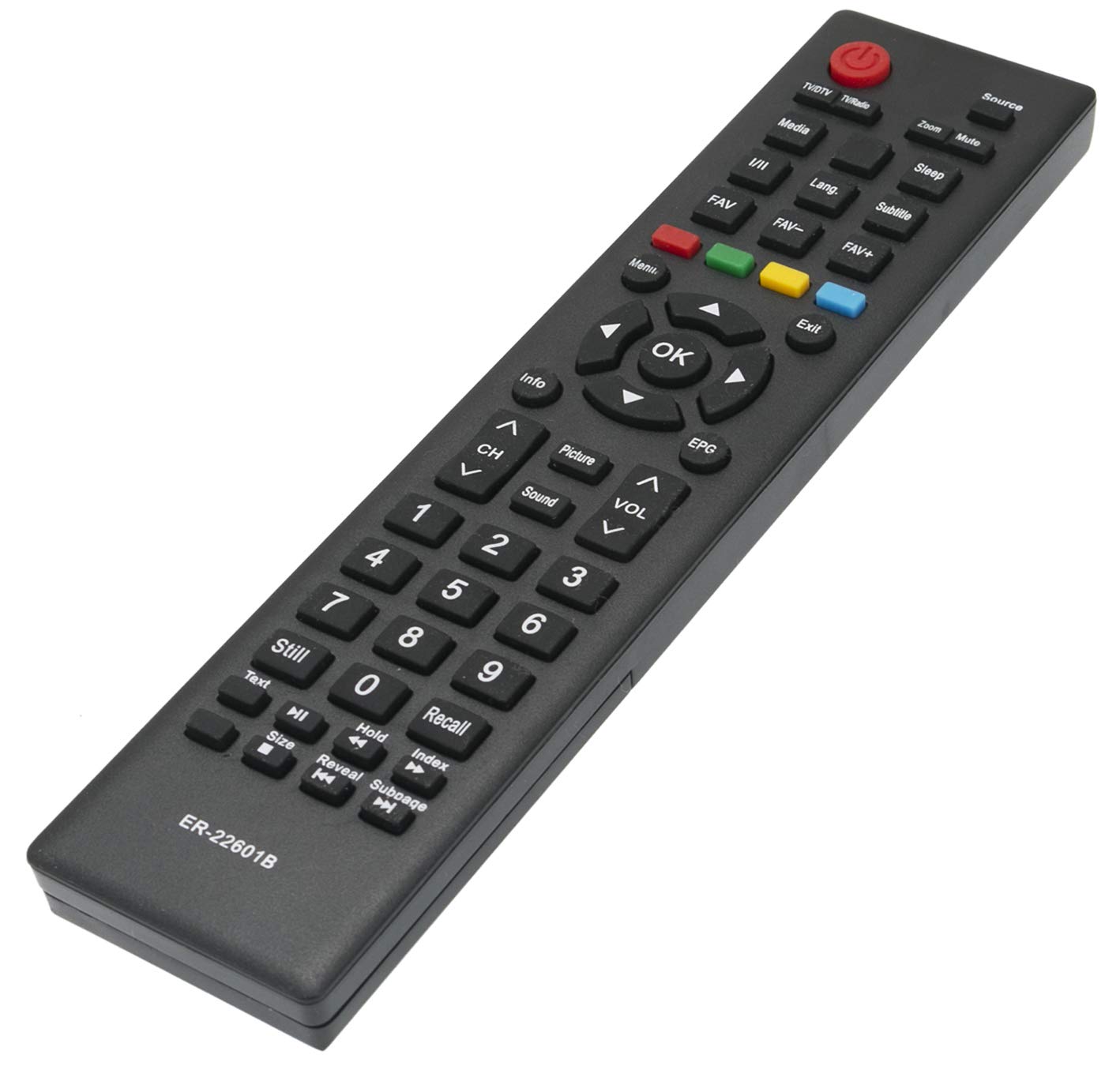 VINABTY ER-22601B Replacement Remote Control Fit for Hisense TV 50D36P 24D33 24F33 32D50 L24K20D HL32K20D 24E33 32D33 32D36 40D50P 40D50 32M2160 40M2160P