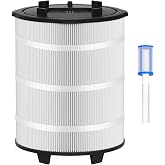Macaberry 27002-0100S Pool Fliter Replacement Cartridge Compatible with Sta-rite PLM100 Pool and System 2 Modular Media, with Air Bleed Assembly, 100 sq.ft