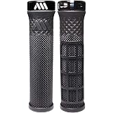 All Mountain Style AMS Cero Grips - Lock-on Dual Pattern, Dual Density, Under 3.52 Ounces Grips