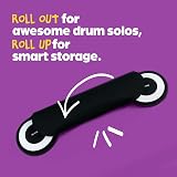 Wicked Gizmos WG Electronic Drum Mat – Portable Roll Up Digital Pad with Sticks view 2