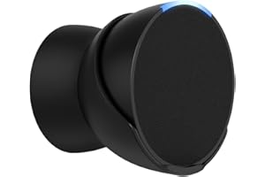 Maxonar Pop Wall Mount, Pop Wall Mount Smart Speaker Stand Holder Speaker Save up Space Cable Management Compatible with Echo Pop, Google Nest- Black