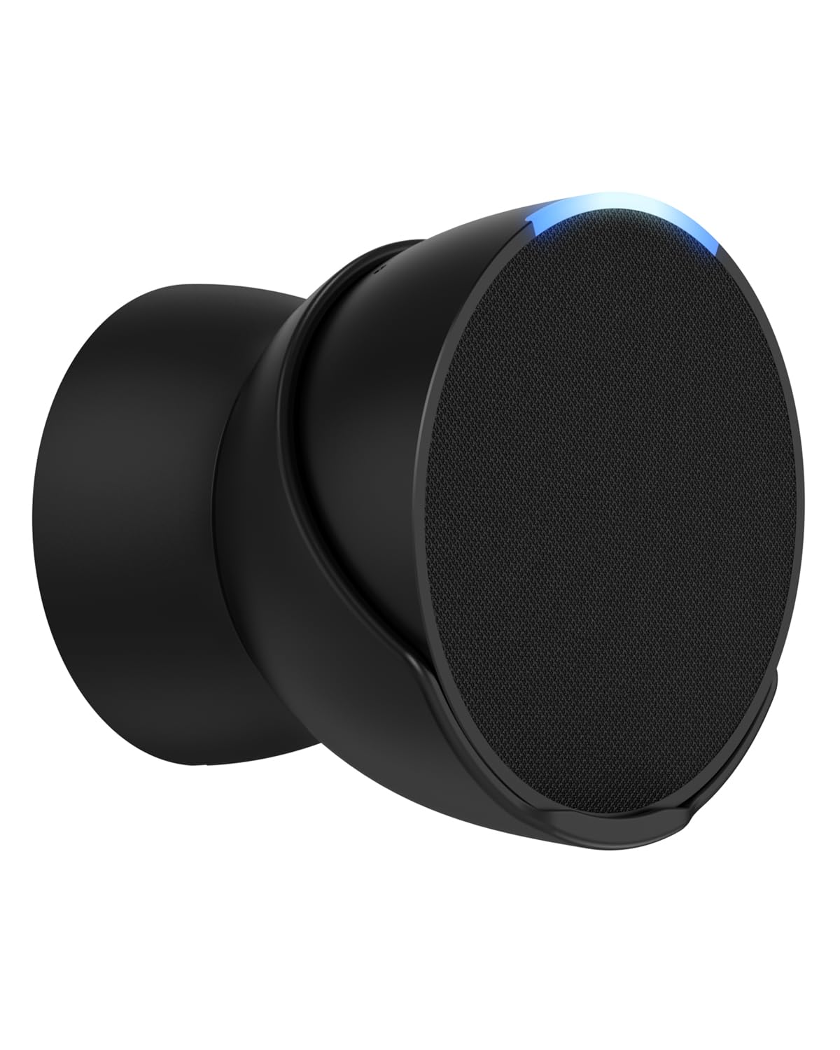 Maxonar Wall Mount, Holder with Integrated Cable Management Space Saving Stand, Compatible with Echo PoP and Google Nest Speaker, Black