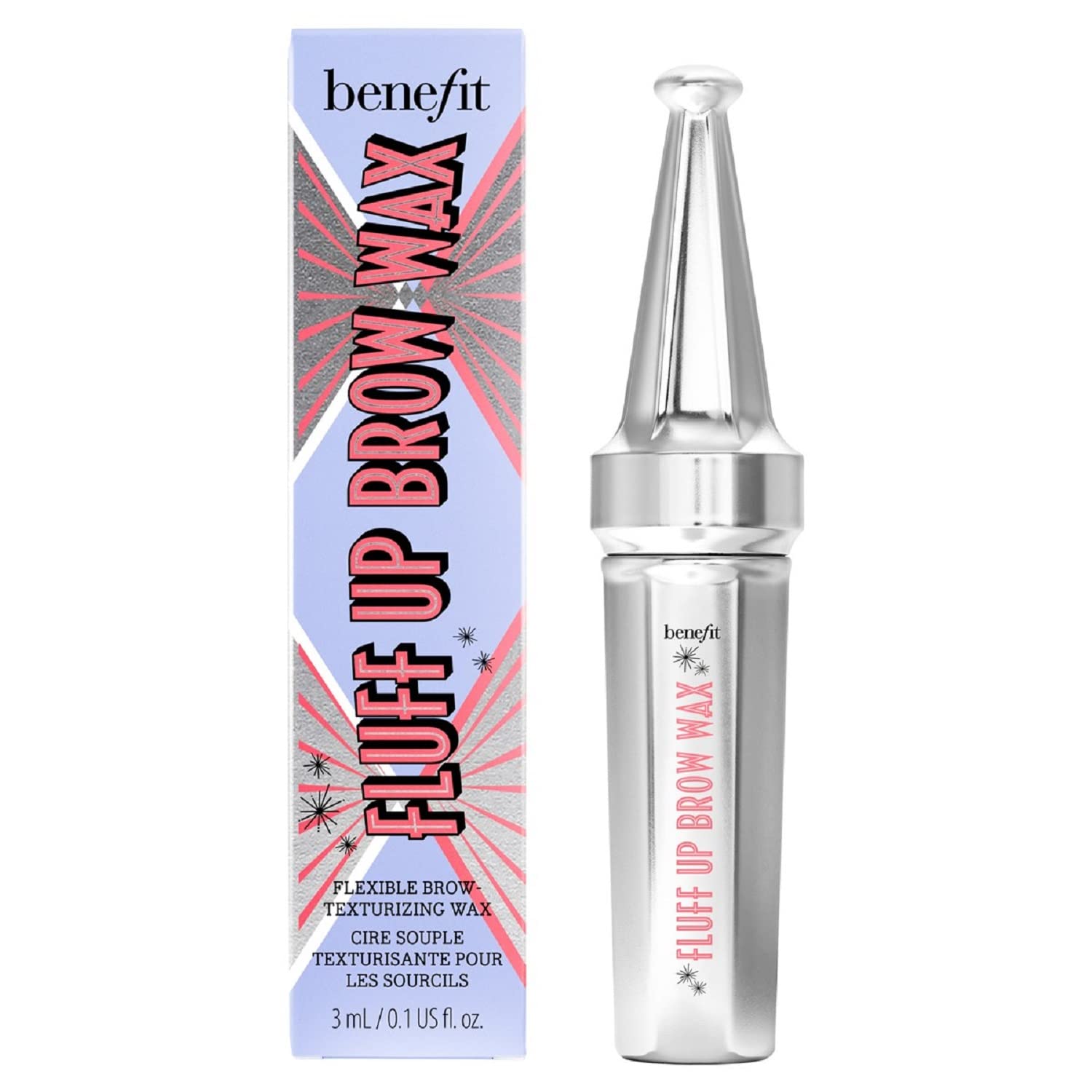 Benefit Fluff Up Brow Wax - Flexible brow-texturizing wax (3ml)