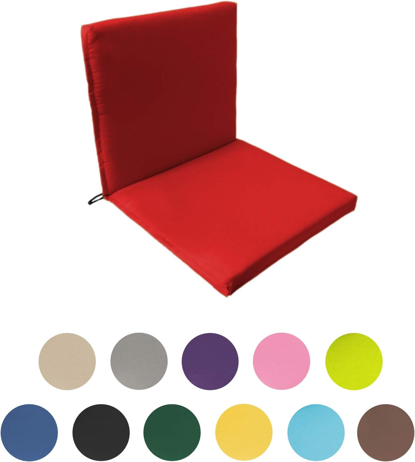 Gardenista® Water Resistant Garden Chair Seat Indoor & Outdoors Pad