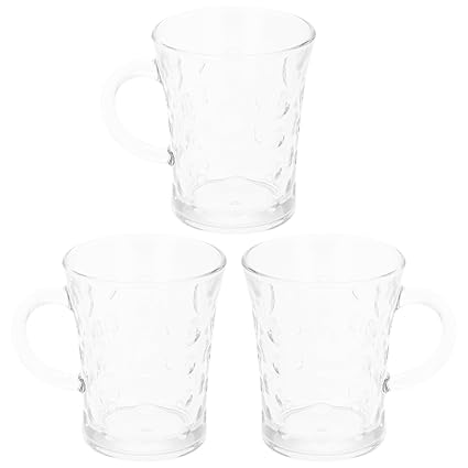 Blinkmax Glass Mug (Set of 3)