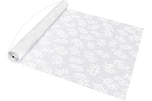 FrenzyBird Aisle Runner for Wedding Ceremony 3x50 Feet White Aisle Runner Walkway for Indoor Outdoor Wedding Church Decorations ，Halloween Parties can Also use a Carpet(Rose)
