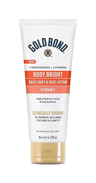 GOLD BOND BODY BRIGHT BODY & FACE LOTION...