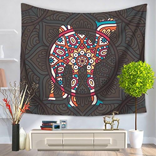 YQ Park Mandala Animal Print Tapestry Ethnic Style Camel Beach Towel Home Living Room Creative Art Decoration