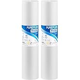 PUREPLUS 5 Micron 20" x 4.5" Whole House Sediment Home Water Filter Replacement Cartridge, Compatible with DGD-5005-20, FPMB5-20, AP810-2, 155358-43, SDC-45-2005, 2PP20BB1M, P5-20BB, FP25B, 2 Pack