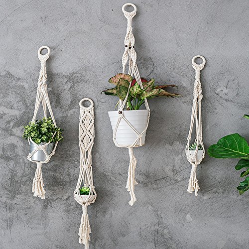 Macrame Rope, ZOUTOG 5mm x 109 yd (About 100m) Natural Cotton Soft Unstained Rope for Handmade Plant Hanger Wall Hanging Craft Making