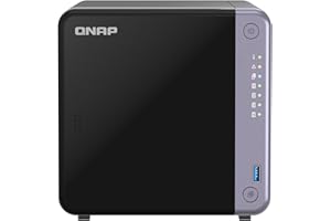 QNAP TS-432X-4G-US 4 Bay 10GbE Desktop NAS with ARM Alpine AL524 Quad-core Processor and 4 GB DDR4 RAM (Diskless)