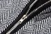 Merokeety Womens Slim Fall Quilted Herringbone Puffer Vest with Zipper XS Black/White