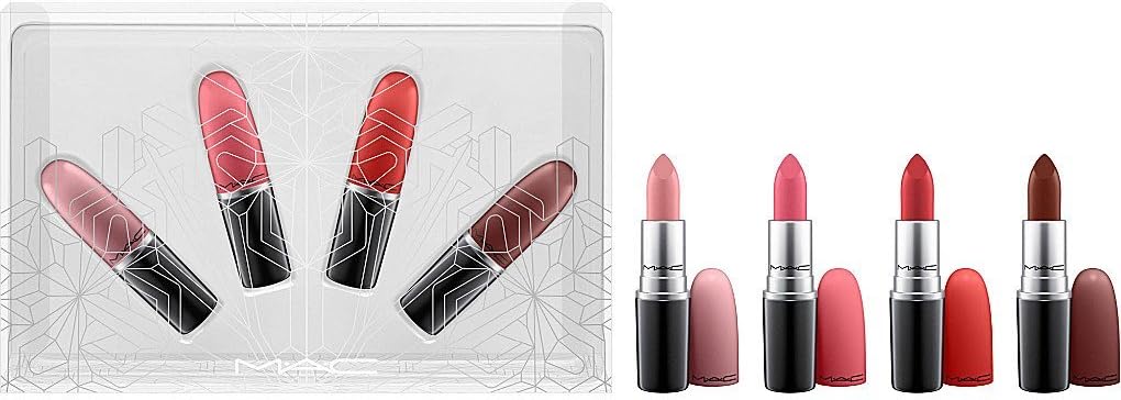 mac snowball lipstick set