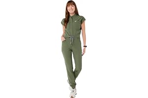 Aylashine Surgical Jumpsuit with Zipper, Women's Medical Suit, Soft, Suitable for Doctors, Nurses, Workers