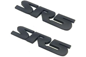 HUAPX for 3D SR5 Metal Emblem,2Pack 4Runner Accessories Badge Decal Emblem Fender Compatible with 4Runner Tacoma Tundra Highlander Car Trunk Sticker Kit (Not Overlay)