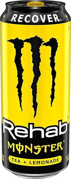 – MONSTER REHAB – TEA + LEMONADE + ENERGY – 15.5OZ.