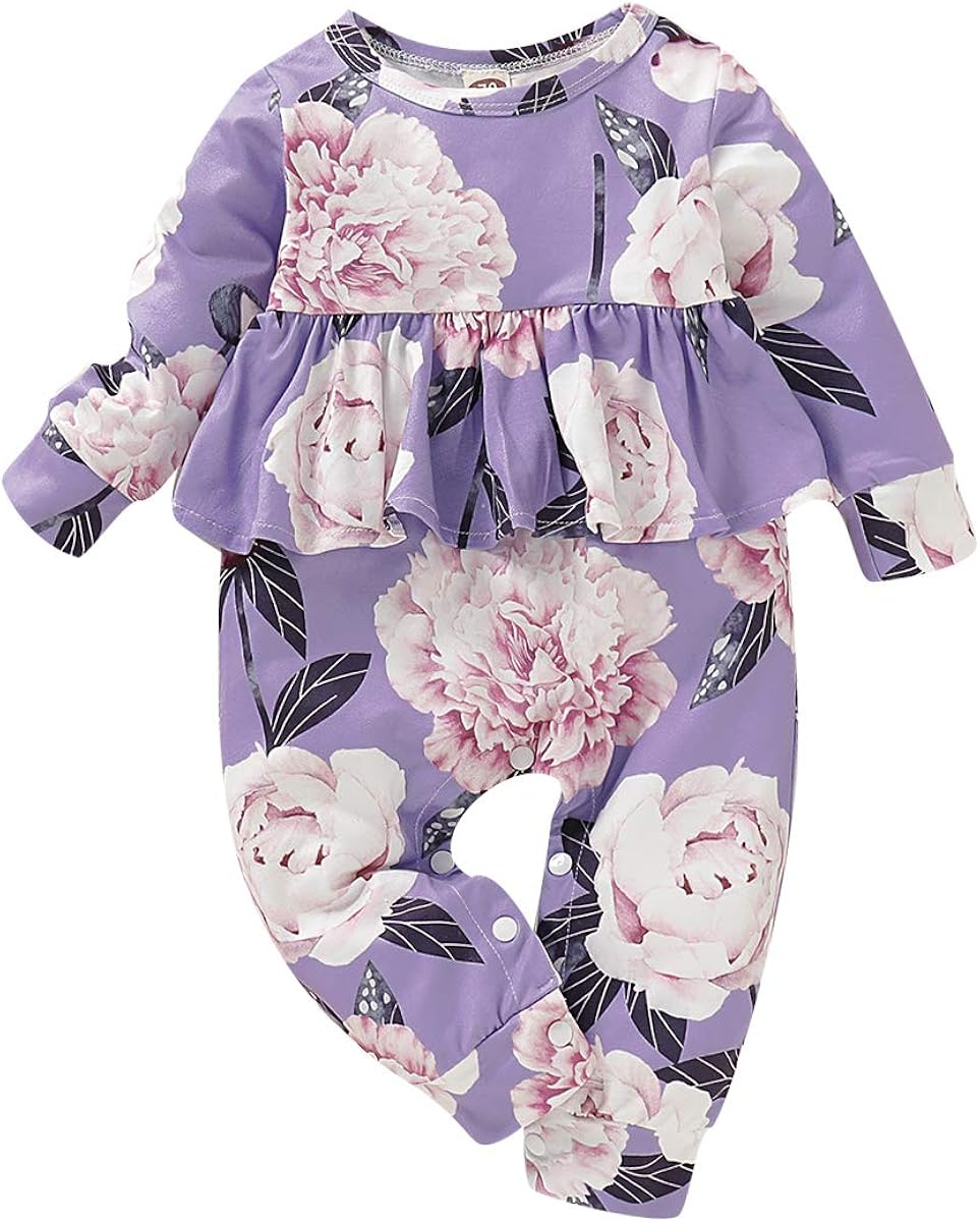 baby girl fall rompers