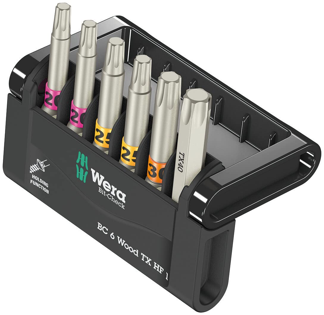 Bit-Check 6 Wood TX HF 1, 6 pieces - 05056470001