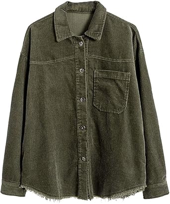 frayed corduroy jacket