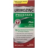 Urinozinc Pro-Flo Plus Prostate Health Complex, Caplets, 60 ea - 2pc