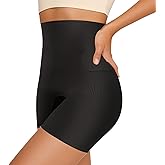 QUASTI Shapewear Tummy Control Underwear High Waisted Girdle Body Shaper Postpartum Stretch Full Coverage for Women Panties