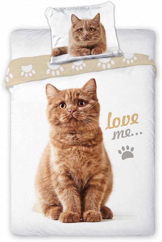 Napravi Rs Bsd Literie En Coton 140x0 Chat Chaton Doux Roux Faro Chat Collections Literie Literie Et Linge De Maison