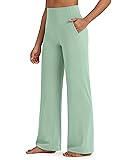G4Free Wide Leg Pants Woman Yoga Pants with Pockets