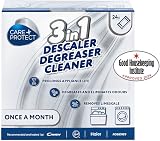 CARE + PROTECT 3 IN 1 Washing Machine Dishwasher Cleaner 24 Month Maxi Pack view 2