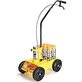 CAROD Striping Line Marking Machine, Parking Lot Striping Machine, Compatible with Professional Inverted Striping Spray Paint, Line Striper Machine for Fast and Accurate Marking, Yellow